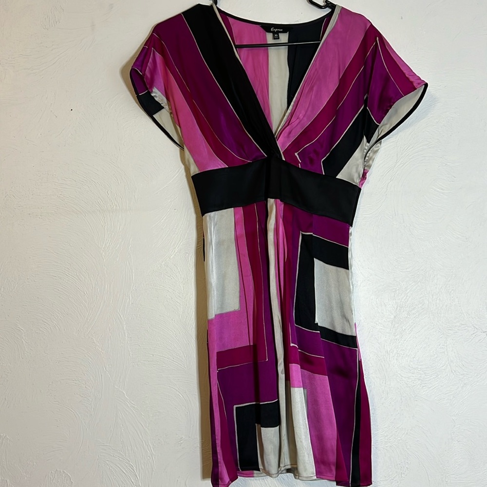 Express silk dress